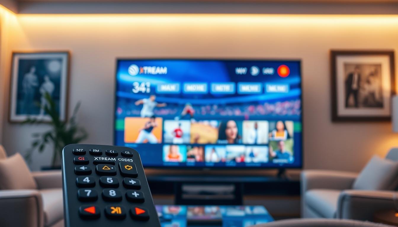 IPTV player with Xtream Codes